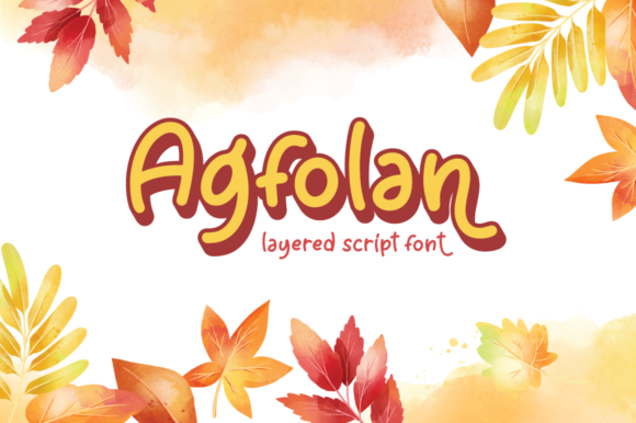 Agfolan: A Simple Handwritten Font for Crafters and Sellers