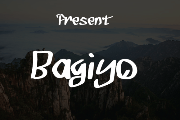 Bagiyo: The Quirky Handwritten Font for Unique Craft Projects