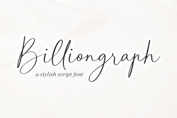 Billiongraph: The Handwritten Typeface for Scroll-Stopping Visuals