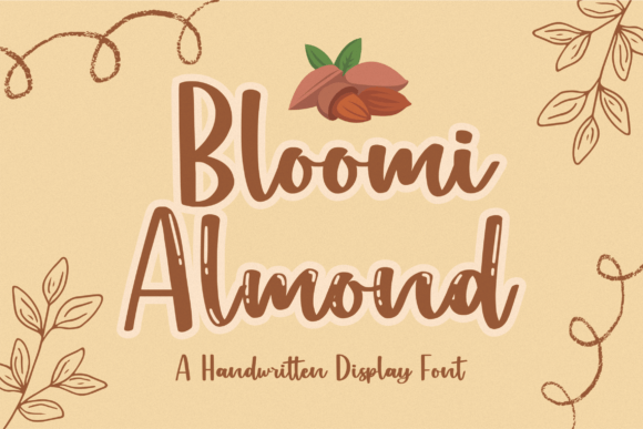 Bloomi Almond: The Handwritten Font for Elegant Branding
