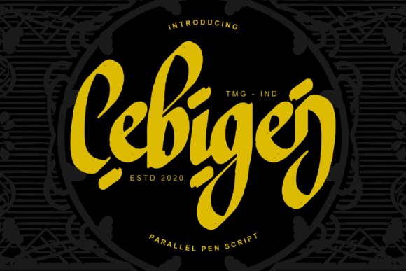 Cebigej: The Handwritten Font for Scroll-Stopping Social Media Graphics