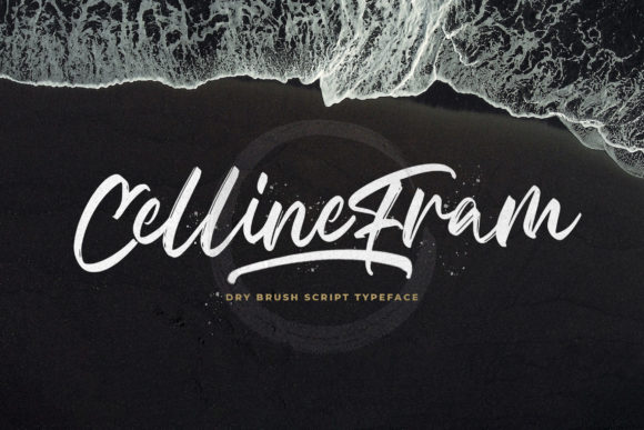 Celline Fram: The Handwritten Typeface for Scroll-Stopping Brand Identity