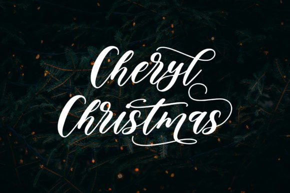 Cheryl Christmas: A Handwritten Font for Modern Web Design