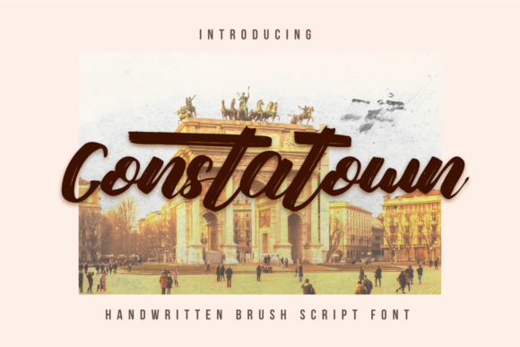 Constatown: A Timeless Handwritten Font for Authentic Branding