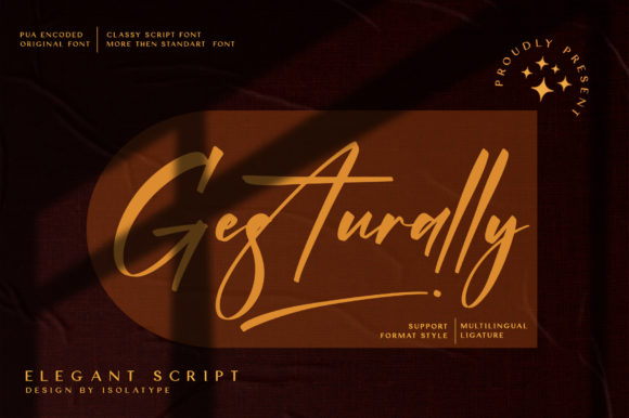 Gesturally: A Timeless Handwritten Typeface for Authentic Brand Identity