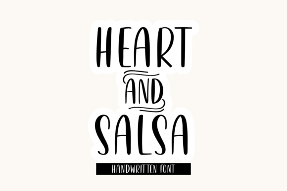 Heart Salsa: The Handwritten Typeface That Brings Joy to Your Brand