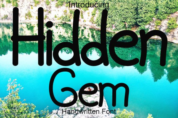 Hidden Gem: The Handwritten Typeface for Distinctive Craft Projects