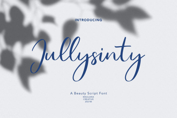 Jullysinty: A Timeless Handwritten Font for Authentic Branding