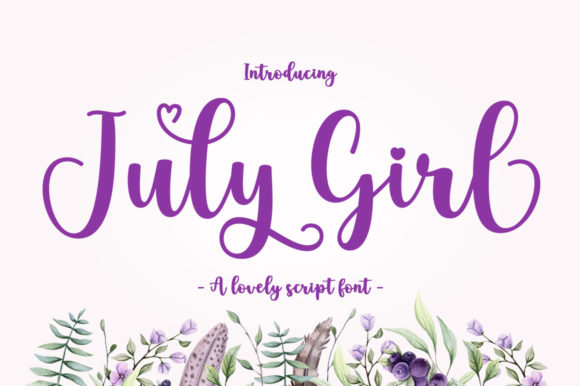 July Girl Typeface: Elevating Campaign Visuals with Handwritten Charm