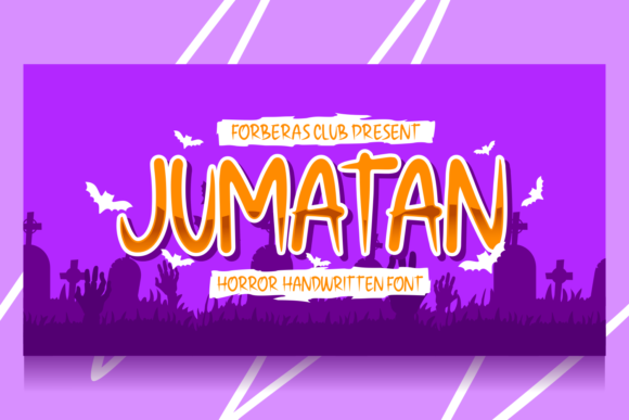 Jumatan Font Review: A Spooky Handwritten Typeface for Creative Brands