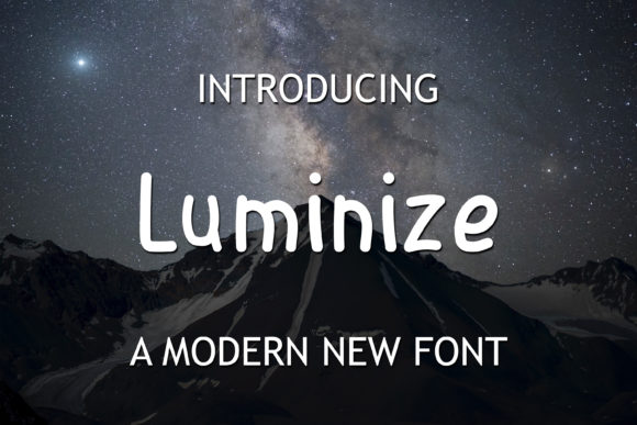 Luminize Typeface Review: A Handwritten Font for Clean Branding