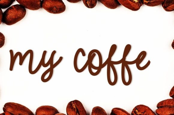 My Coffe: A Handwritten Typeface for Authentic Brand Identity