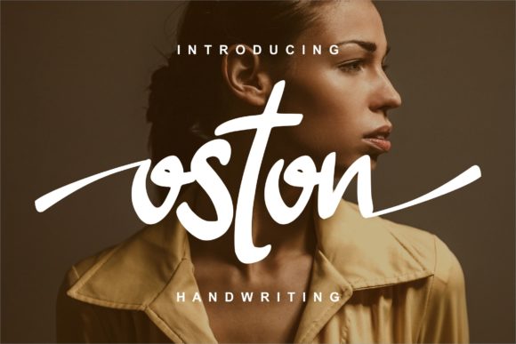 Oston: A Timeless Handwritten Font for Crafters and Brand Builders