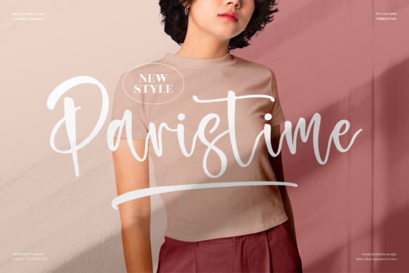 Paristime: A Timeless Handwritten Font for Editorial Design