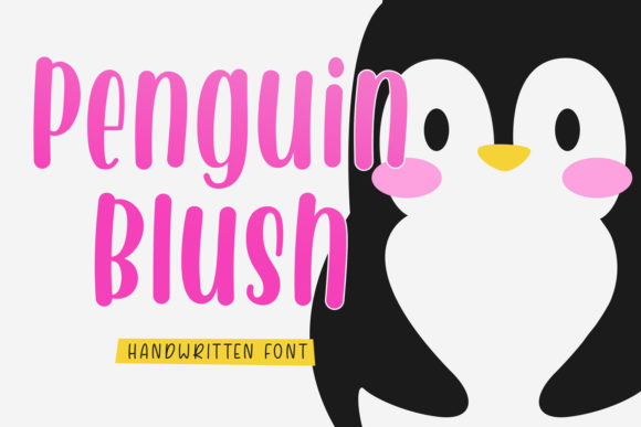 Penguin Blush: A Handwritten Font for Modern Web Design