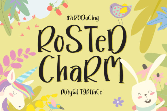 Rosted Charm Typeface Review: A Playful Script for Handmade Brands