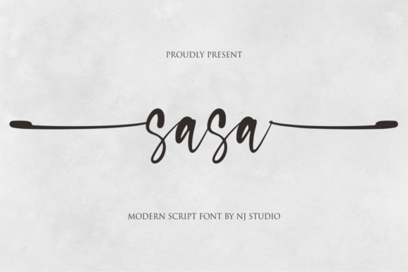 Sasa: A Handwritten Font for Modern Web Design