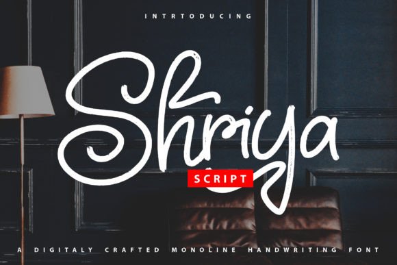 Shriya: The Handwritten Typeface That Elevates Your Brand