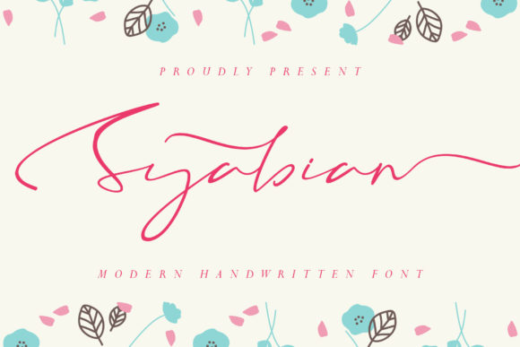Syabian: The Timeless Handwritten Font for Creative Makers
