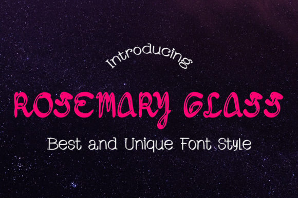 Why Rosemary Glass Is the Handwritten Font Your Website Needs